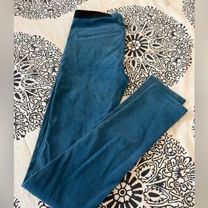 Helmut Lang Blue Embossed 100% lambskin leather